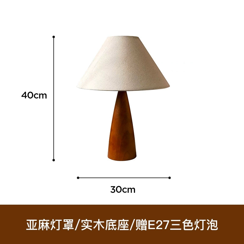 Retro schreibtisch lampe massivholz schlafzimmer nacht lampe vintage B &amp; B wabi sandy wind umgebungs licht einfache ins 