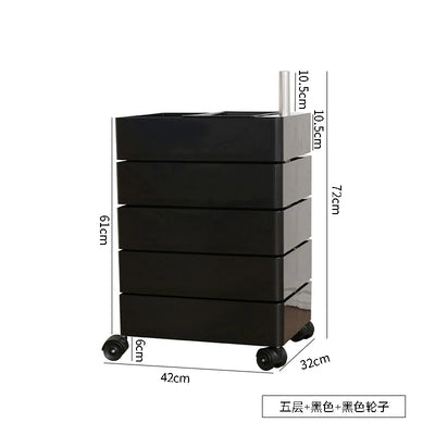 Mehrschichtiger Lagerschrank, drehbar, abnehmbar, Ins Popularins Wind, Nachttisch, Kosmetikschrank, einfach 