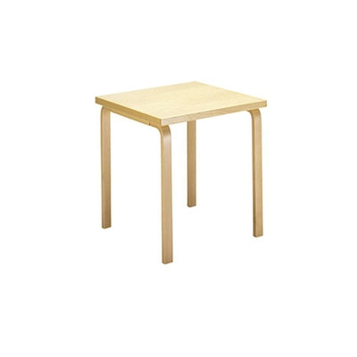 Mittelalterlicher Esstisch aus Massivholz, quadratischer Esstisch im Ins-Stil, einfacher Büroschreibtisch, Haushalt, kleine Wohnung 