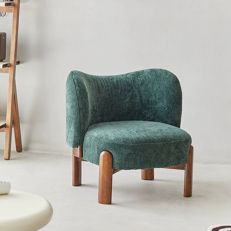 Mittelalterliches Einzelsofa Stoff Balkon Freizeitstuhl minimalistischer Internet-Promi Fauler Stuhl moderner Wohnzimmer Einzelstuhl 