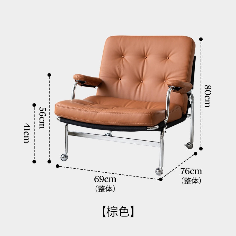 Einzelsofastuhl Wabi-Sabi Eames Recliner Freizeitlicht Luxus Designer Einzelstuhl Wohnzimmer Home 