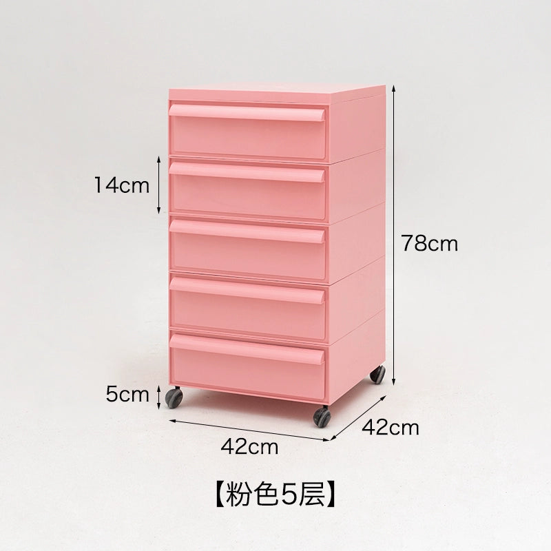 Mehrschichtiger Schlafzimmerschrank Internet-Promi-Nachttisch Ins Wind Antiker Lagerschrank Kleiner mobiler Schrank 