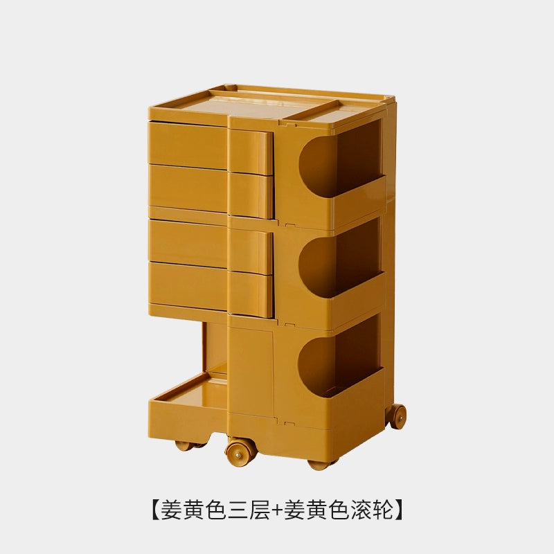 Nordic schlafzimmer nachttisch haushalt wohnzimmer mobilen warenkorb sofa seite schrank ins Ins Popularcream wind lagerung schrank 