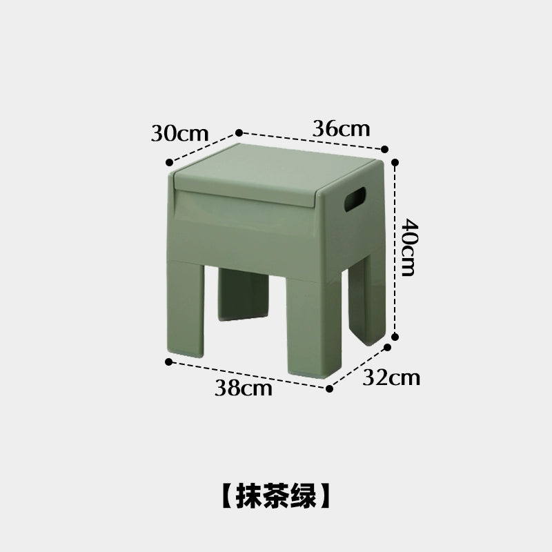 Hocker mit Stauraum, für den Eingangsbereich, Schuhwechselhocker, mittelalterliche Ins Popular, kreativer niedriger Hocker, Ins Popularins 