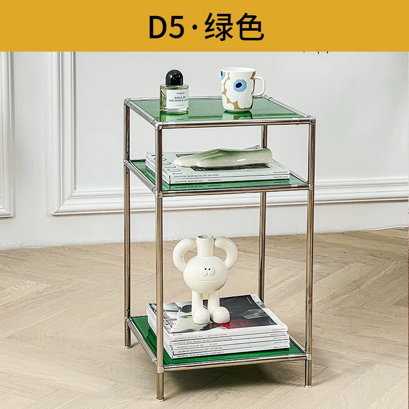 Koreanische Ins Windschutzscheibe Regal Blogger Haushalt Einfache Edelstahl Display Regal Bücherregal Display 