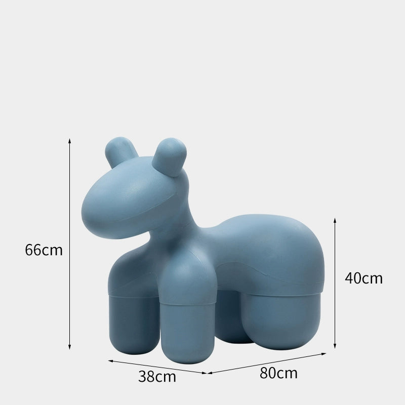 Pony Stuhl Cartoon Kinder Niedriger Hocker Kreative Tier Schuhwechselhocker Internet Prominente Ins Nordic Hocker Hause 