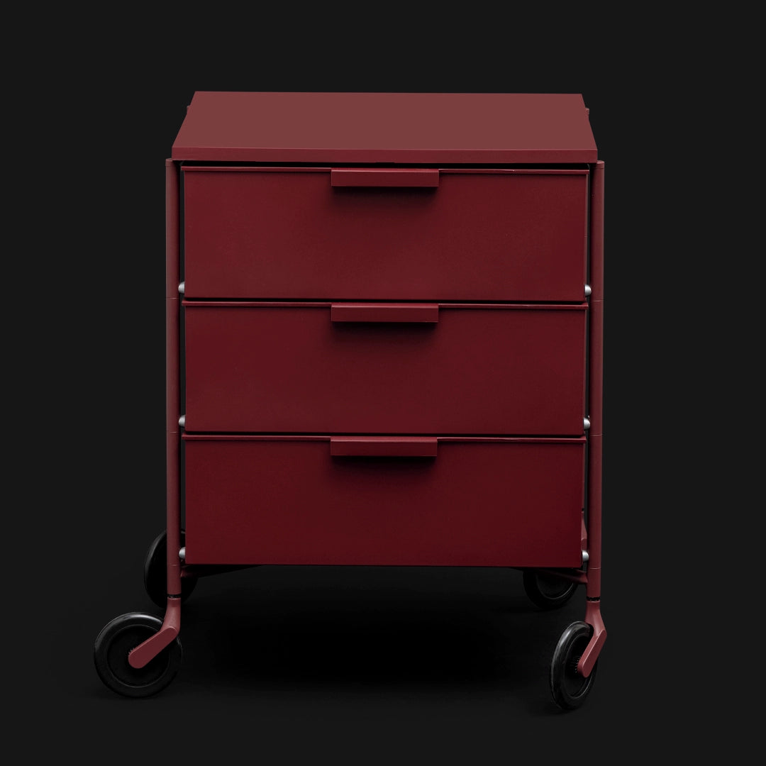 Mobiler Nachttisch Schlafzimmer-Aufbewahrungswagen Kreativer Internet-Promi-Schließfach Einfacher moderner Aktenschrank 