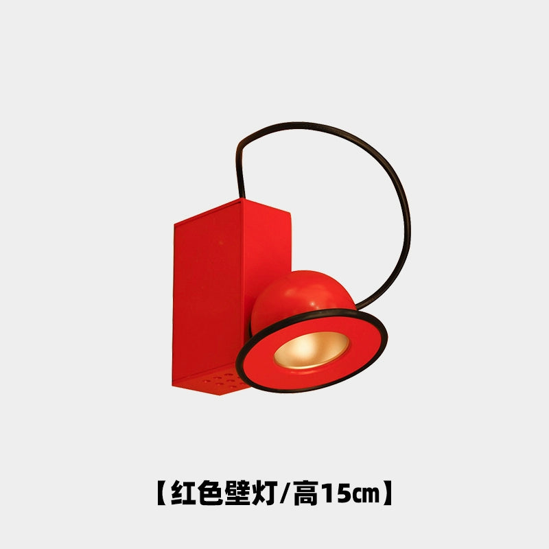 Italienische magnetische Schreibtischlampe Vintage mittelalterliche Wandlampe Creme Wind Schlafzimmer Nachttisch kleiner Kronleuchter 