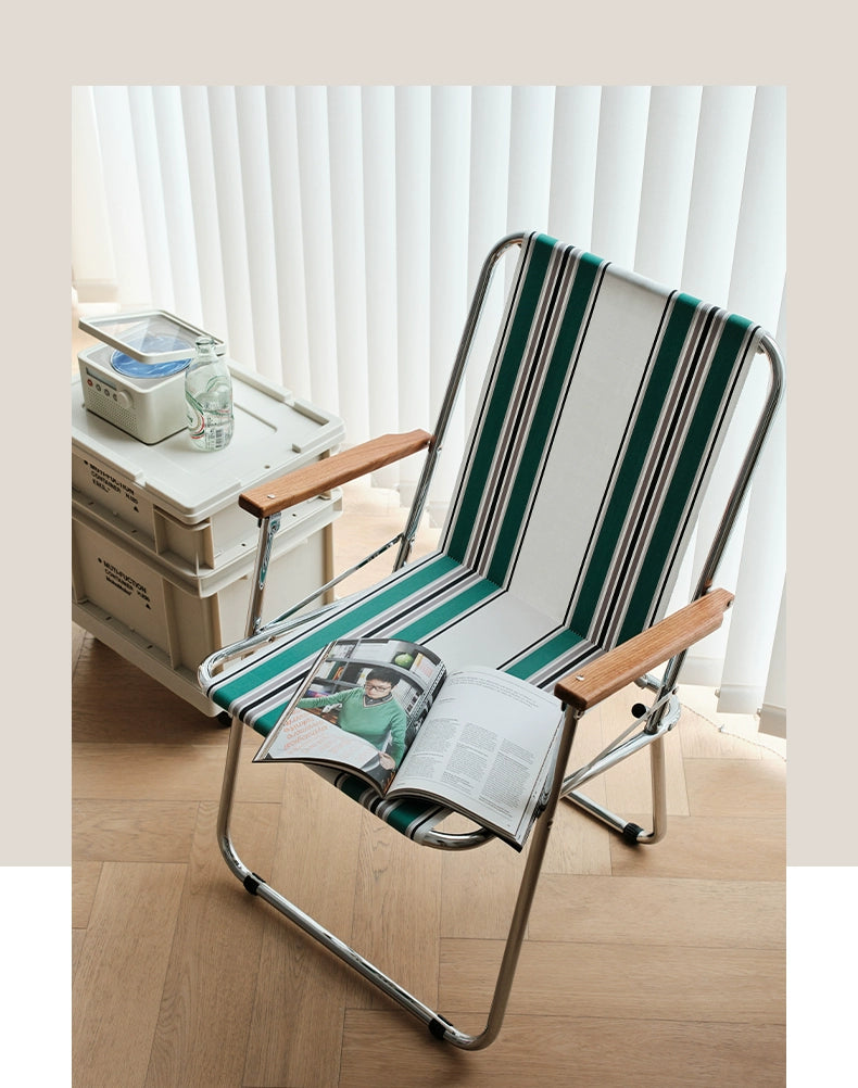 Outdoor klappstuhl Ins Popularcamping stuhl Tragbare ins wind mittagessen lounge stuhl Balkon casual dining stuhl 