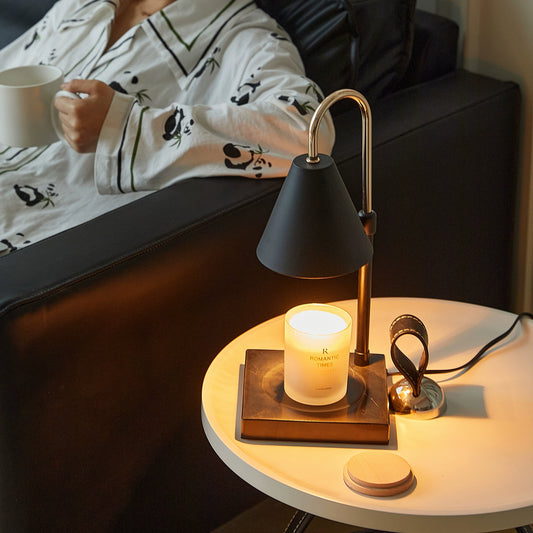 Aromatherapy Wax Melting Lamp Danish Medieval Bedside Table Lamp Light Luxury Interior Ornament Bedroom Warm Atmosphere Lamp