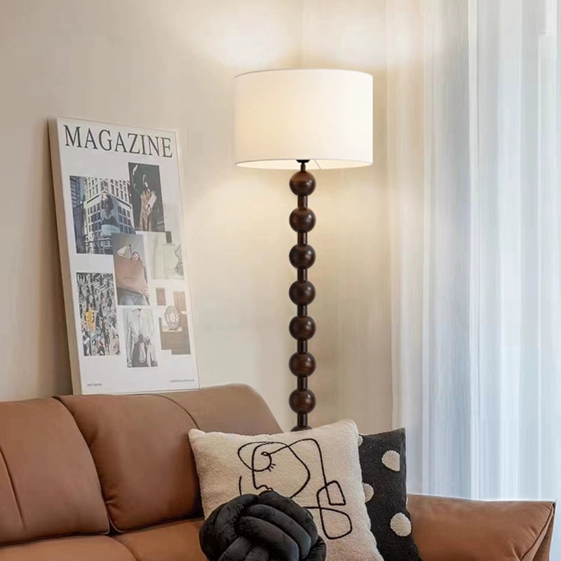 Retro Massivholz Stehlampe Wohnzimmer Schlafzimmer Designer Dekoration Homestay antike Nachttischlampe 