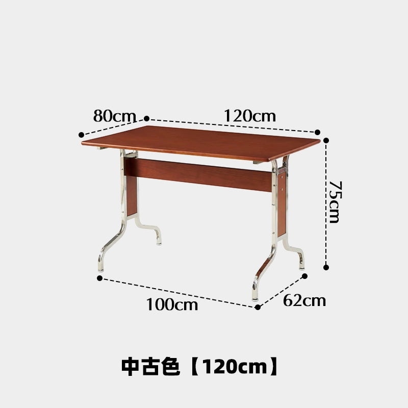 Massivholz Mittelalterlicher Schreibtisch Haushalt Bauhaus Stil Büro Werkbank Kleine Wohnung Einfacher Computertisch 