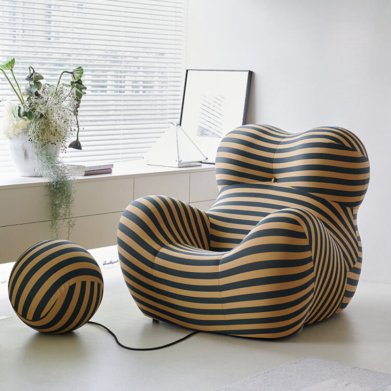 Home Furnishing Mother's Arms Designer Single Leisure Sofa Single Chair Living Room Internet Celebrity Bubble Hydrangea Chair