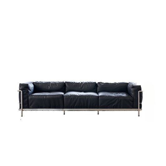 LC3 Sofa Medieval Bauhaus Living Room Straight Row Three Designer Corbusier Sofa