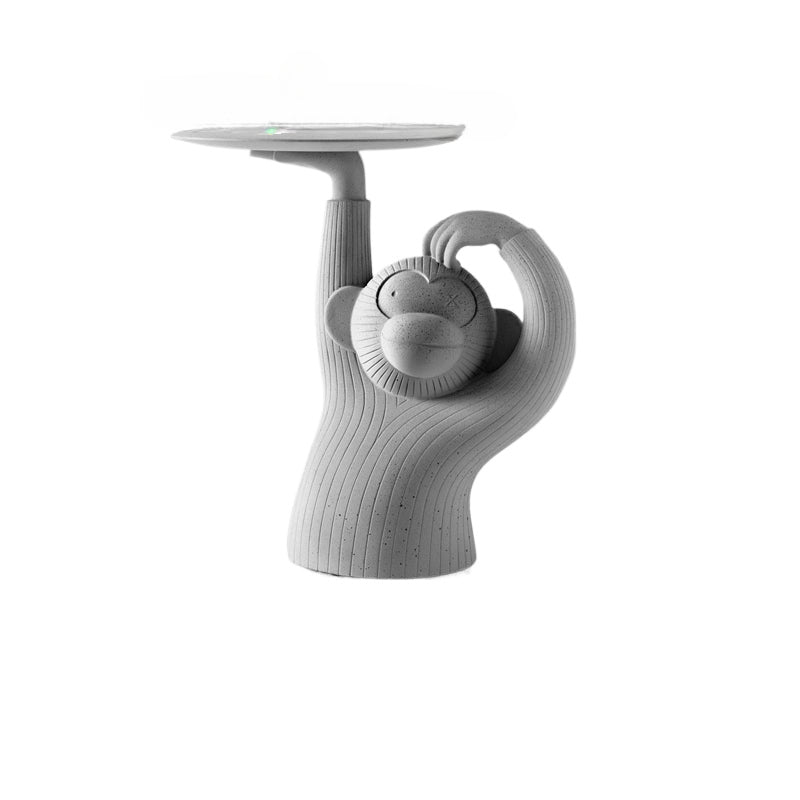 Affe kaffee tisch mittelalterlichen designer seite paar ins Ins Beliebte kreative tablett ecke paar künstlerische ornamente 