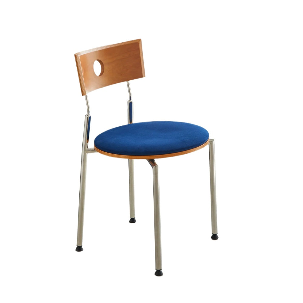 Mittelalterlicher Esszimmerstuhl, dänischer Designerstuhl, Rückenlehne aus massivem Holz, Buchschreibtischstuhl, Haushaltsstuhl für kleine Wohnungen, Freizeitstuhl 