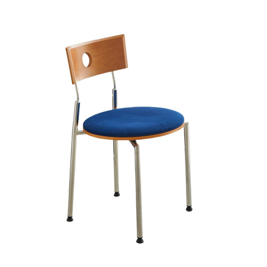 Mittelalterlicher Esszimmerstuhl, dänischer Designerstuhl, Rückenlehne aus massivem Holz, Buchschreibtischstuhl, Haushaltsstuhl für kleine Wohnungen, Freizeitstuhl 