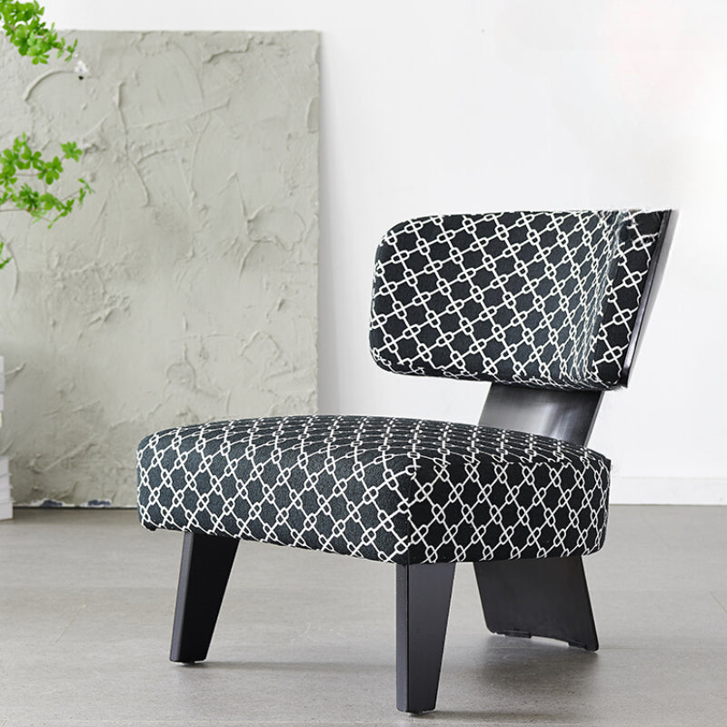 Italian Leather Light Luxury Single Chair Sofa Designer Minimalist Modern Living Room Balcony Single Leisure Chair