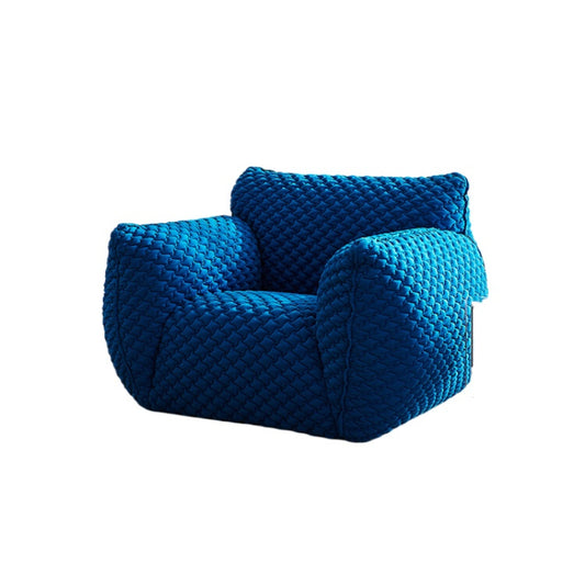 Nordic Designer Blue Fat Sofa Klein Blue Wabi Sabi Internet Celebrities Ins Style Living Room Lazy Single Chair Sofa Chair