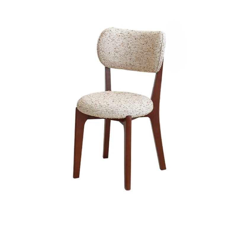 Creme wind stuhl haushalt massivholz retro esszimmer stuhl weiche tasche Ins Popularleisure rückenlehne dressing stuhl kreative 