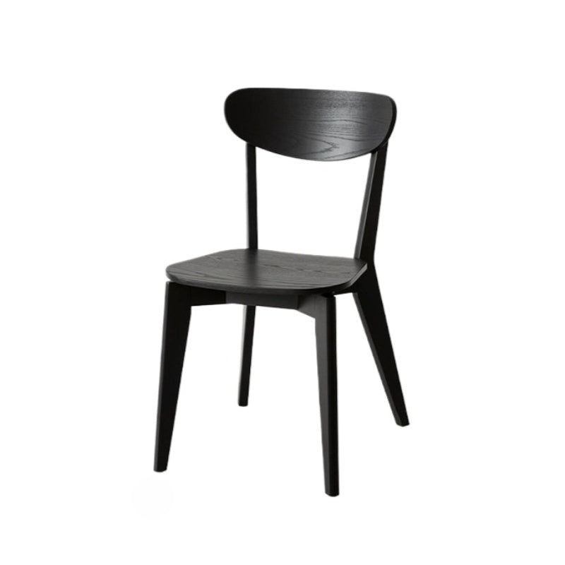 Esszimmerstuhl aus massivem Holz, mittelalterlich, minimalistisch, Ins, Log-Stil, Schreibtischstuhl, Wohnzimmer, Zuhause, Wabi Sabi, Rückenlehnenhocker 