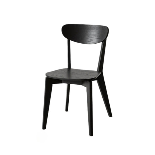 Esszimmerstuhl aus massivem Holz, mittelalterlich, minimalistisch, Ins, Log-Stil, Schreibtischstuhl, Wohnzimmer, Zuhause, Wabi Sabi, Rückenlehnenhocker 