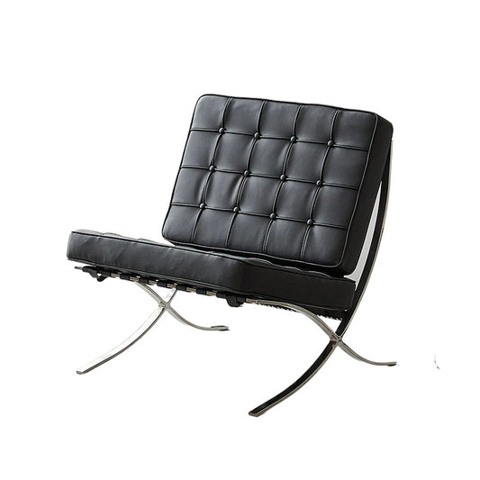 Barcelona Chair Classic Design Sofa Chair Single Leisure Recliner Light Luxury Internet Celebrity Ins Seat