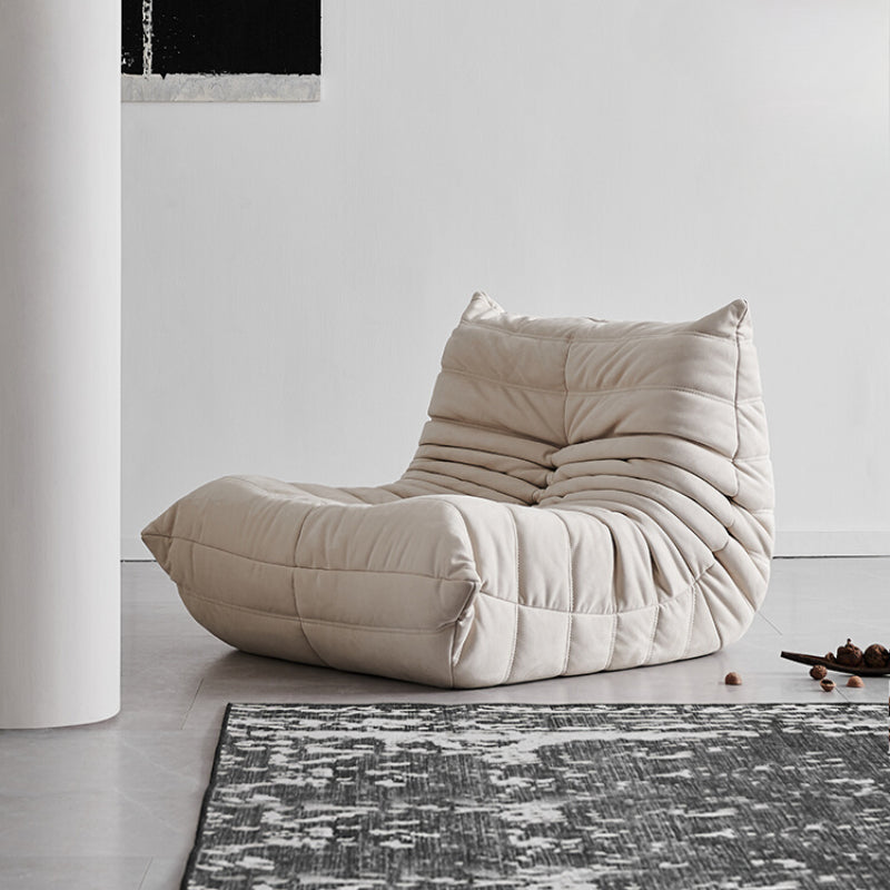 Home Ins Popular Caterpillar Sofa Togo Cream Wind Lazy Sofa Small Apartment Leisure Single Sofa
