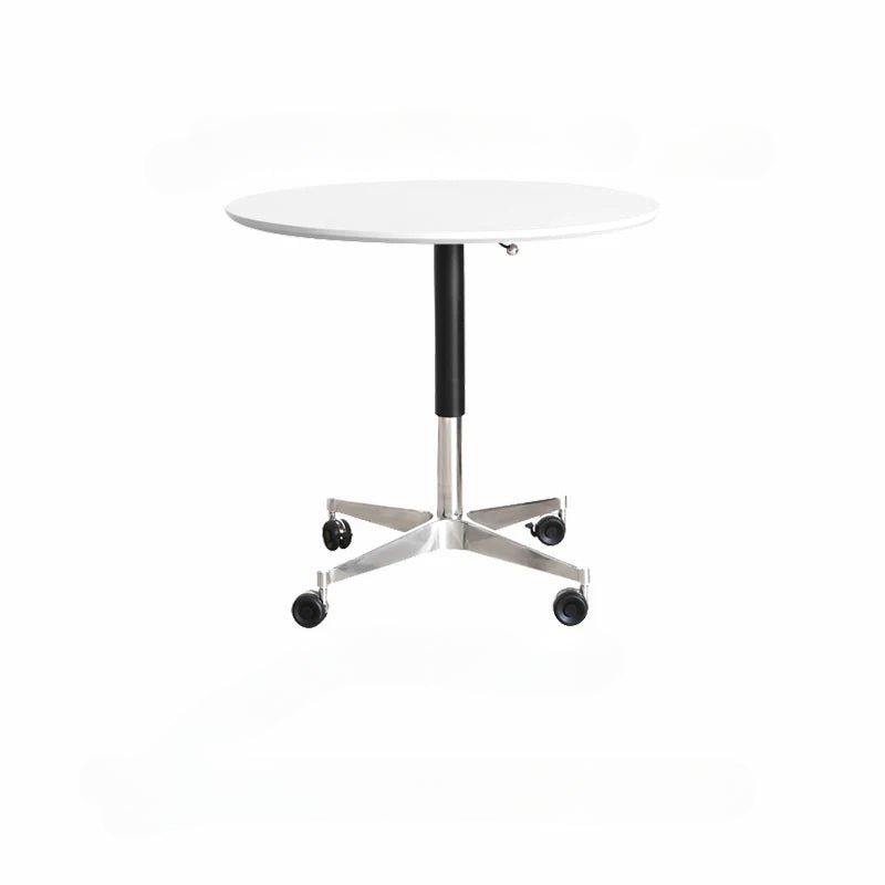 Heben retro kaffee tisch einfache kleine wohnung kaffee tisch kleine runde tisch abnehmbare büro computer tisch 