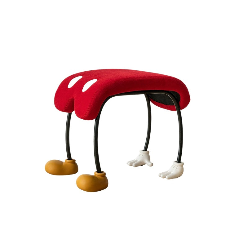 Niedriger Taille Schuhwechselhocker Kreativer niedriger Hocker Wohndekoration Hocker Spaß Flut Spielhaus Sitz Design Sinn 