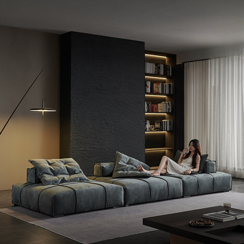 Home Furnishing Baxter Panama Sofa Module Square Tofu Block Sofa Designer Double-sided Creative Combination