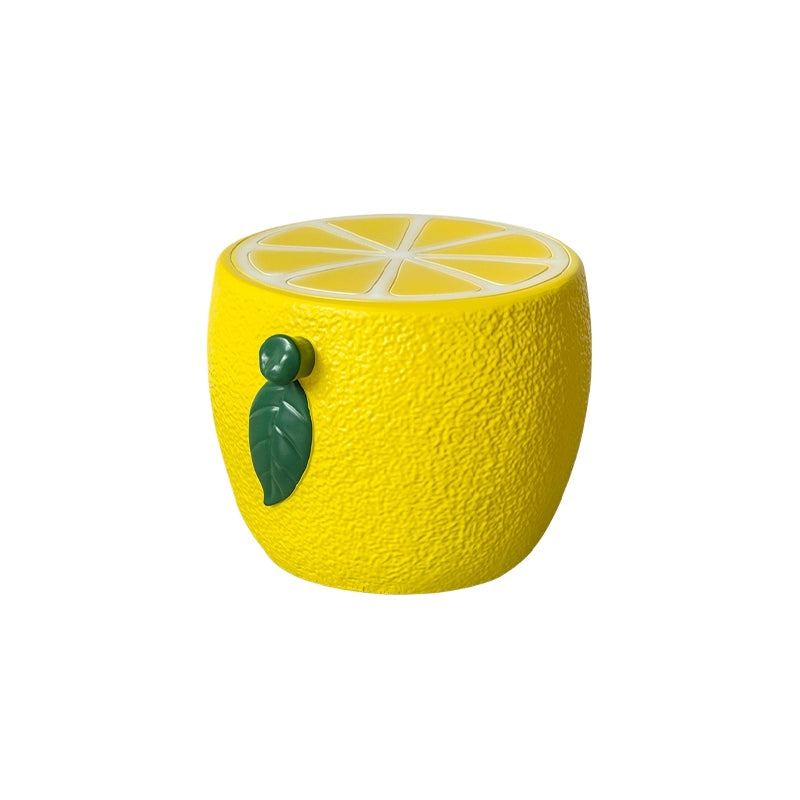 Lemon Hocker Kreativer Designer Niedriger Hocker Schuhwechselhocker Niedlicher kleiner Kinderhocker Internet-Berühmtheit 