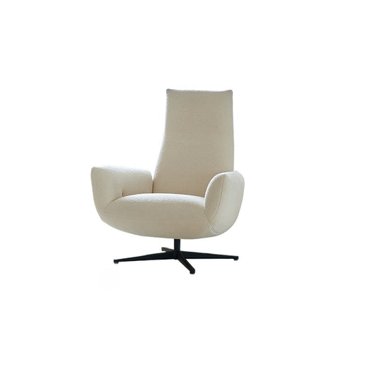 Nordic Simple Leisure Chair Household Living Room Balcony Rotating Adjustable Recliner Modern Single Sofa Chair