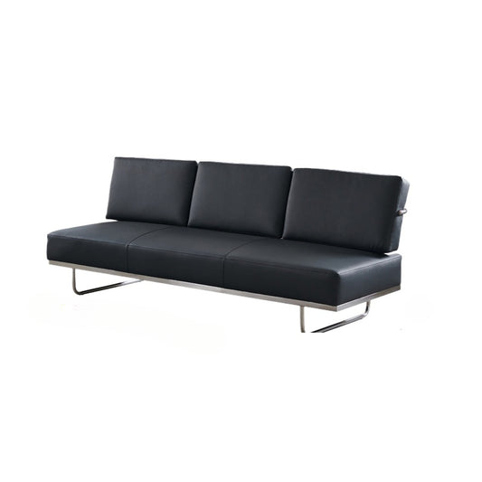 LC5 Corbusier Sofa Simple Modern Leather Office Stainless Steel Frame Studio Combination Leisure Sofa