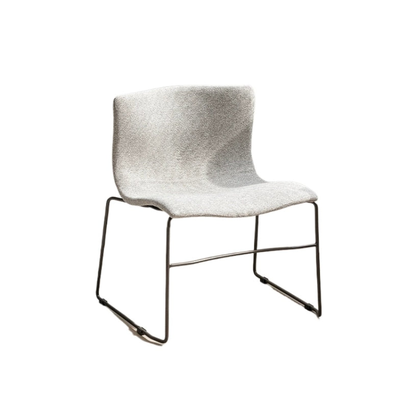 Nordic Creative Dining Chair Simple Soft Bag Back Chair Home Retro Coffee Shop Ins PopularLeisure Chair 