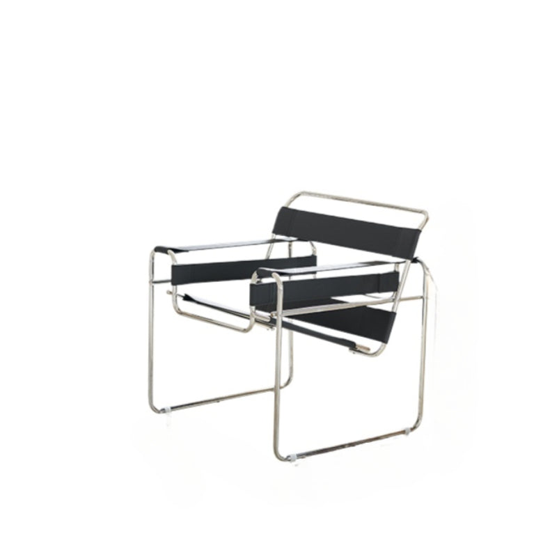 Home Furnishing Vassily Chair Vintage ins Bauhaus Stainless Steel Balcony Simple Designer Single Leisure Chair
