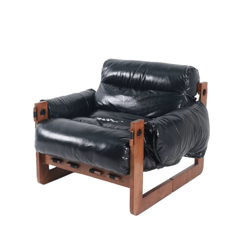 Einzelsofastuhl High-End-Freizeitliege Wohnzimmer Home Mittelalterlicher Designer Lazy Single Chair 