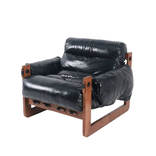 Einzelsofastuhl High-End-Freizeitliege Wohnzimmer Home Mittelalterlicher Designer Lazy Single Chair 