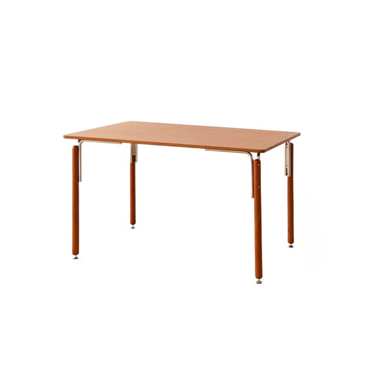 Mittelalterlicher Esstisch aus Massivholz, leichter Luxus-Esstisch der Spitzenklasse, einfacher Designer-Schreibtisch für kreatives Büro