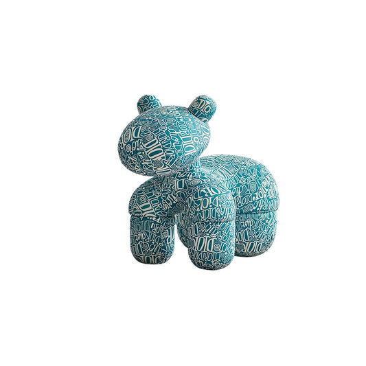 Home Furnishing Pony Chair Creative Chair Pony Chair Children's Seat Cartoon Animal Stool Children's Fun Doll Chair