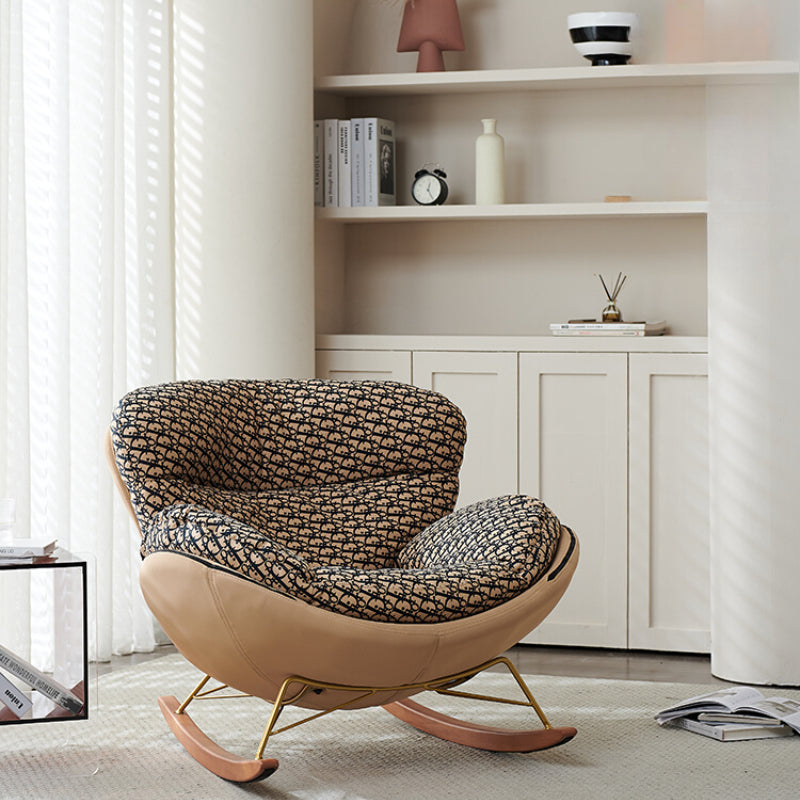 Lazy Rocking Chair Recliner Balcony Home Living Room Leisure Single Sofa Modern Simple Adult Internet Celebrity Rocking Chair