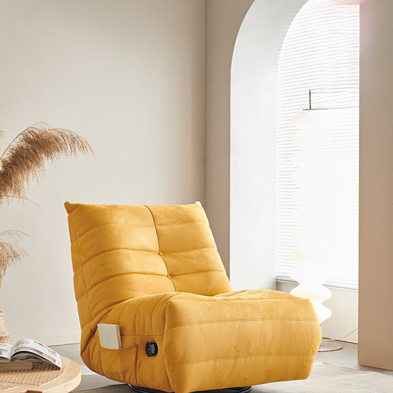 Ins Popular Caterpillar Function Sofa Tatami Rocking Chair Balcony Household Fabric Single Leisure Chair Lazy Recliner