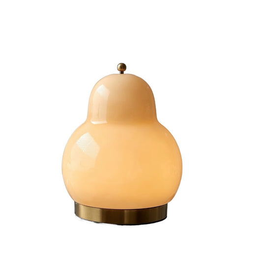 Birnenkopf-Tischlampe, lustige, kreative Nachttischlampe, mittelalterliche warme Atmosphäre, Lampe, Internet-Berühmtheit, Ins-Schlafzimmerlampe 