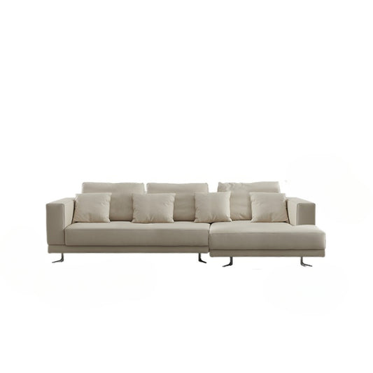 Home Italian Minimalist Mondrian Mondrian Leather Sofa Villa Small Apartment Designer Combination
