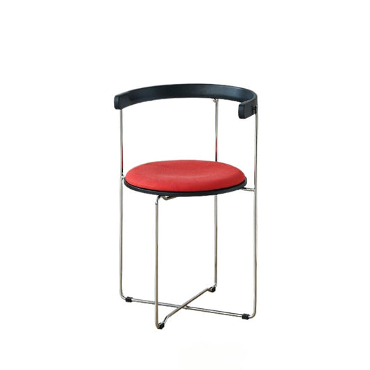 Retro Klappstuhl Esszimmerstuhl Kleine Wohnung Haushalt Massivholzstuhl Freizeit Rückenlehne Stuhl Einfaches Design 