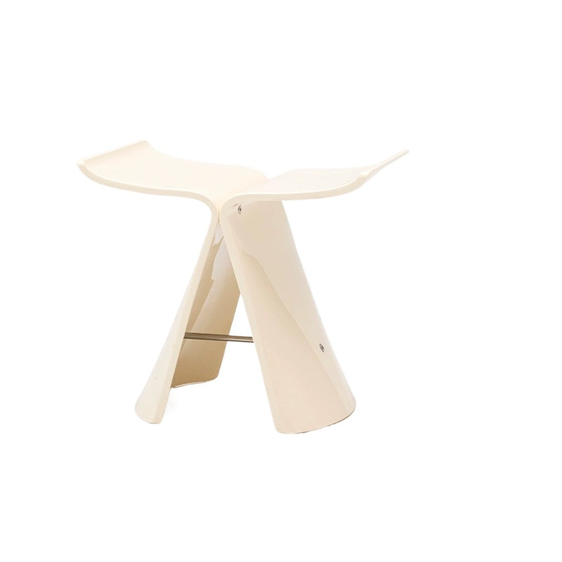 Schmetterlingshocker mittelalterlicher Designer niedriger Hocker kreativer Schuhwechselhocker dänischer künstlerischer Ankleidehocker 