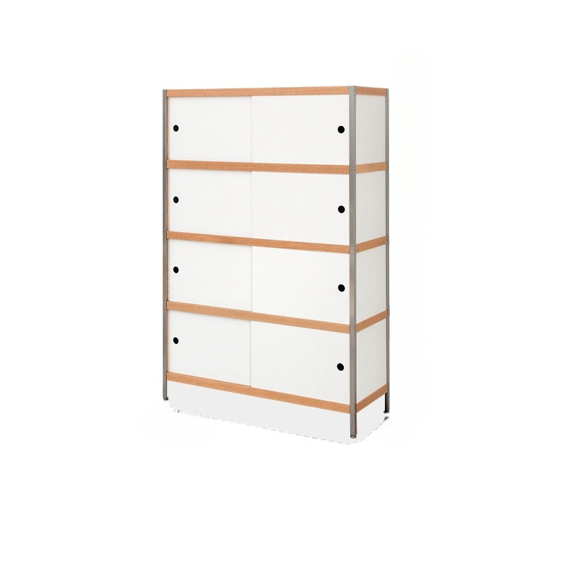 Massivholz Esszimmer Side Schrank an der Wand Locker Licht Luxus High-End Wohnzimmer Kombination Lagerregal Retro 